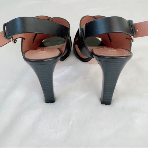 NWOT BCBGMaxazria Pascal Leather Heels - Picture 9 of 13
